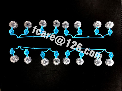 two color flip top cap mold