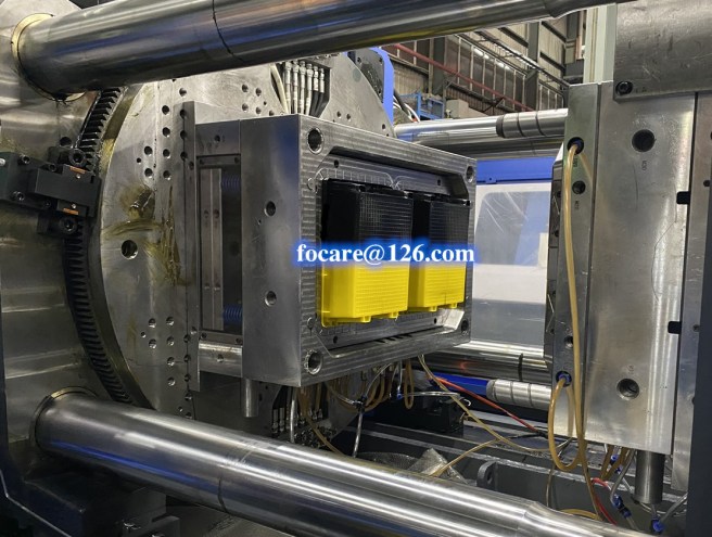 two color stackable storage box mold