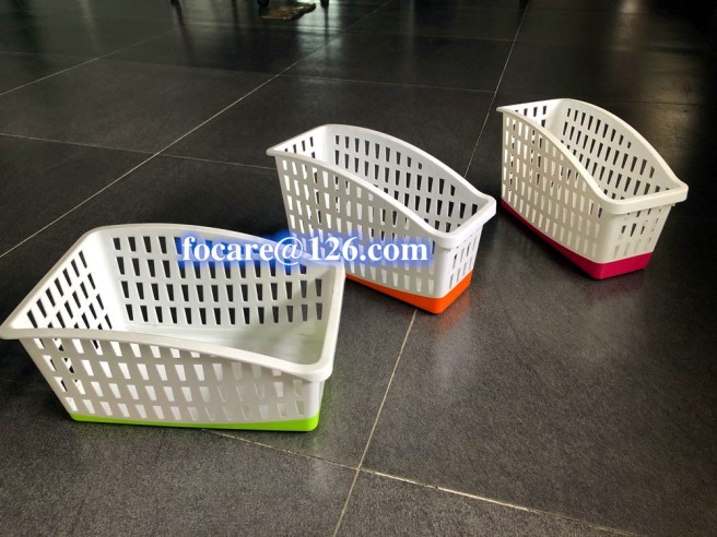 two color storage basket mold