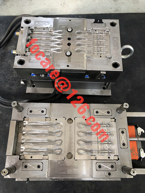 bi material kid's toothbrush bi color mold