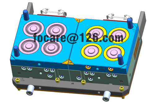 Two color SWR rubber ring mold