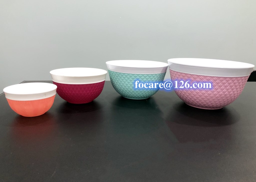 double color salad bowl mold