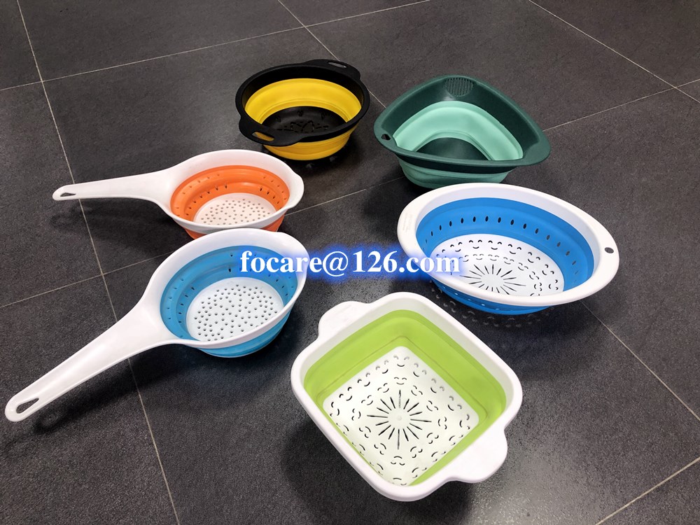 2k mold for bi material strainer mold