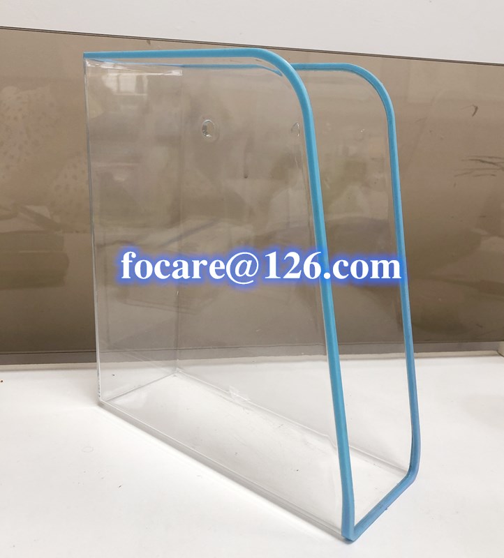 two color magazine file holder mold