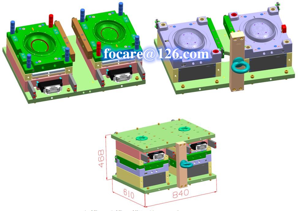 Bi color mold structure design – China Reliable Multi Shot Mold ...