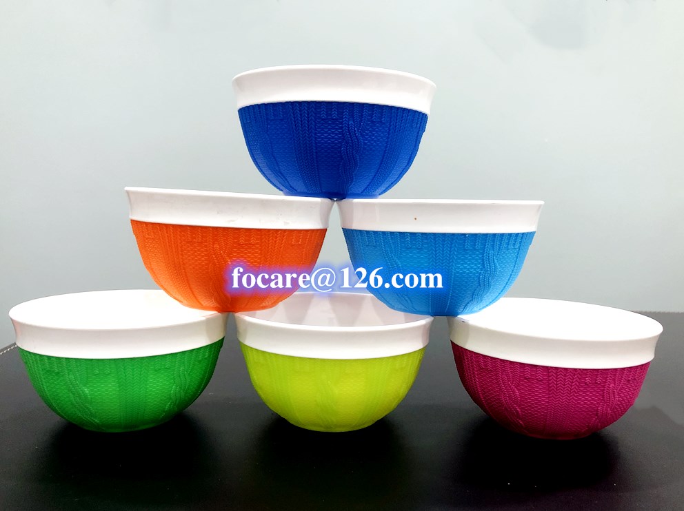 two color salad bowl mold