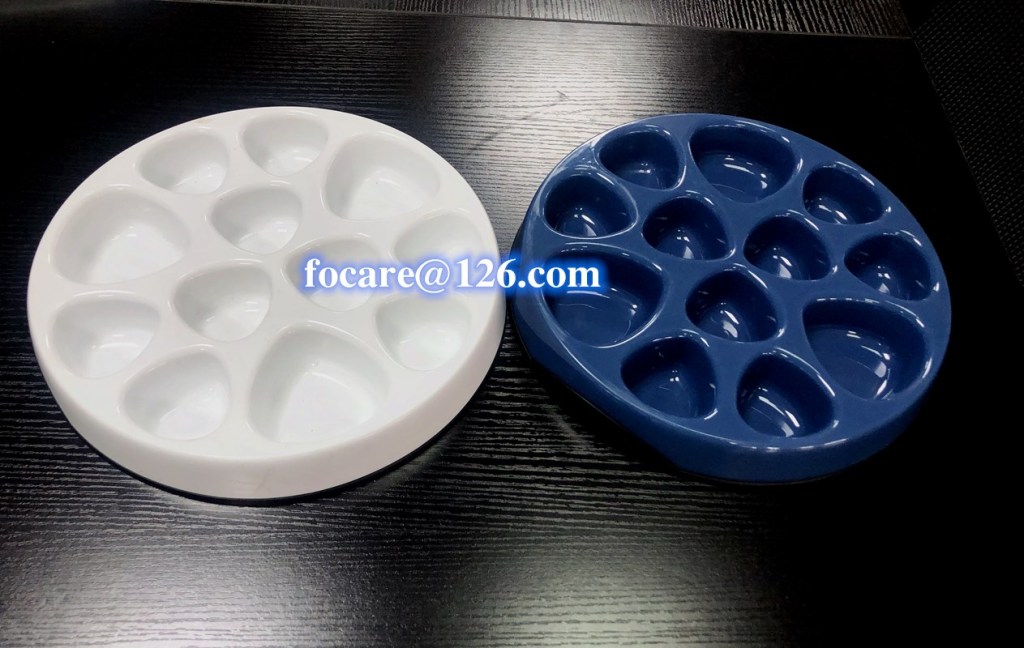 two component slow dog feeder mold