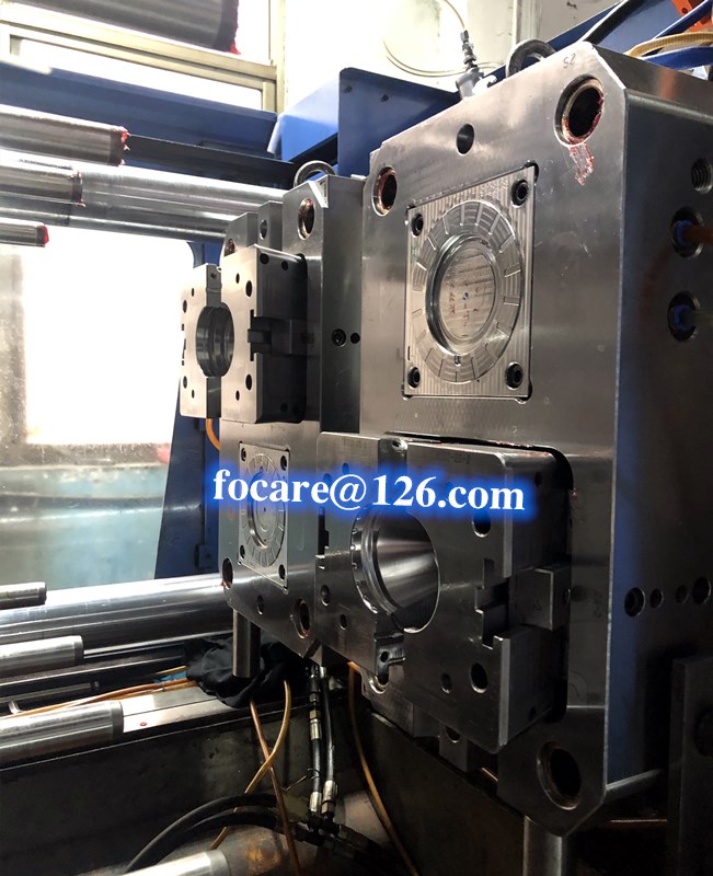 two shot collapsible drinking cup and lid mold