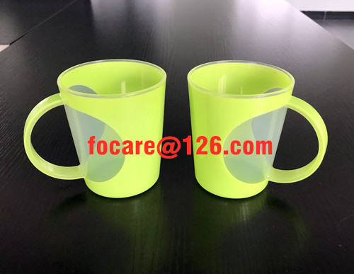 two color water mug mold
