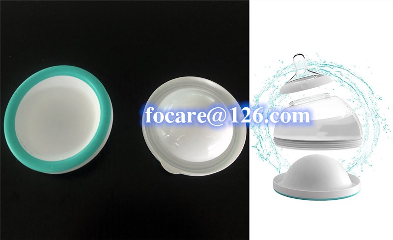 bi material feeding bottle base two component mold