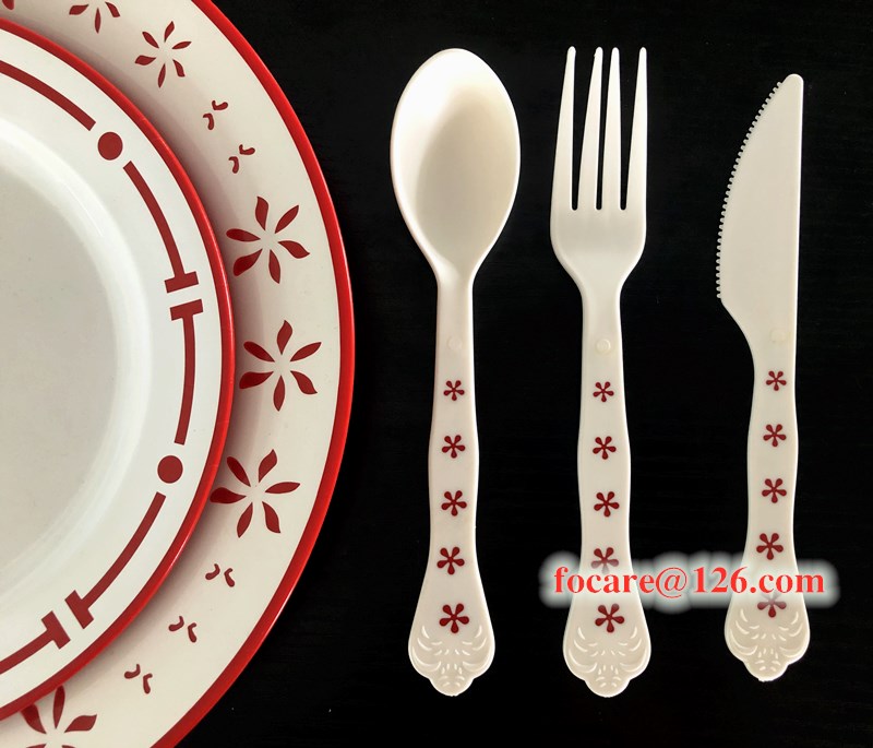 two color cutlery set mold,two color spoon fork knife mold