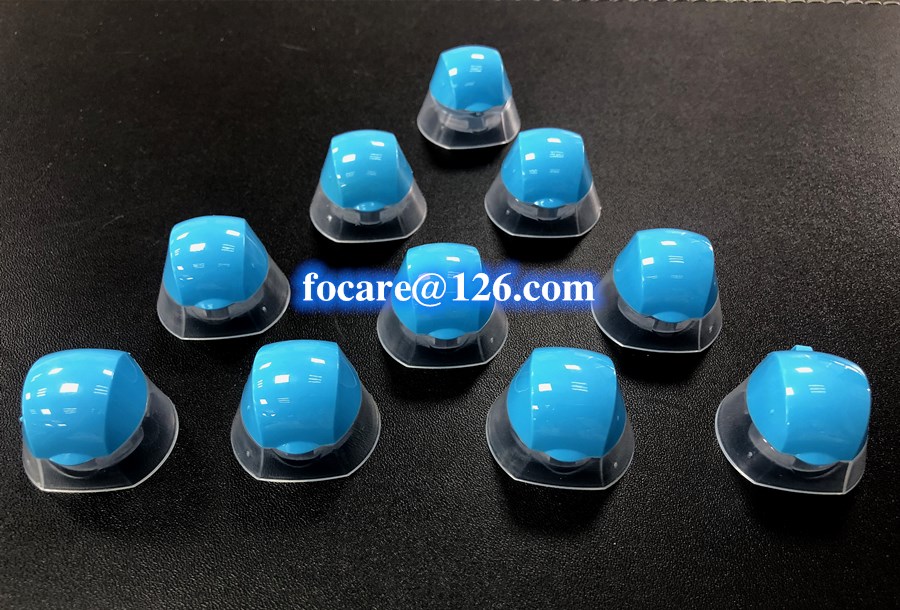 two color flip top cap two shot molding