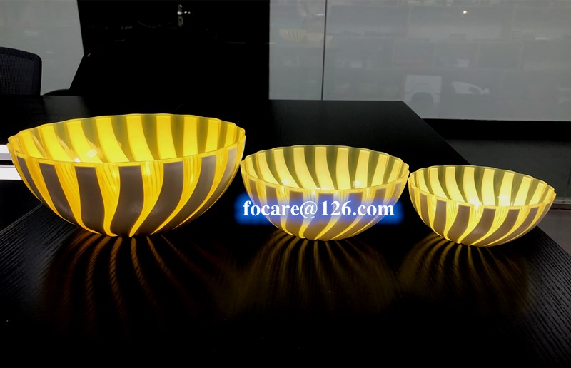 two color salad bowl 2k molding