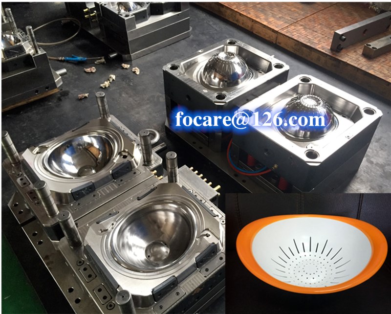 two color salad sieve stainer dainer colander basket mold