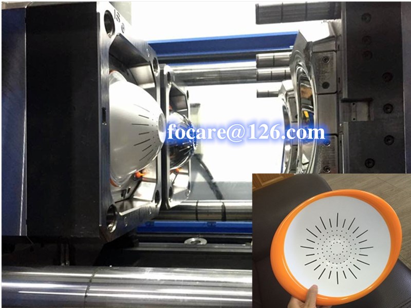 two color salad sieve stainer dainer colander basket mold