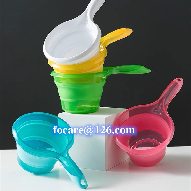 silicone two component water ladle spoon injection mold