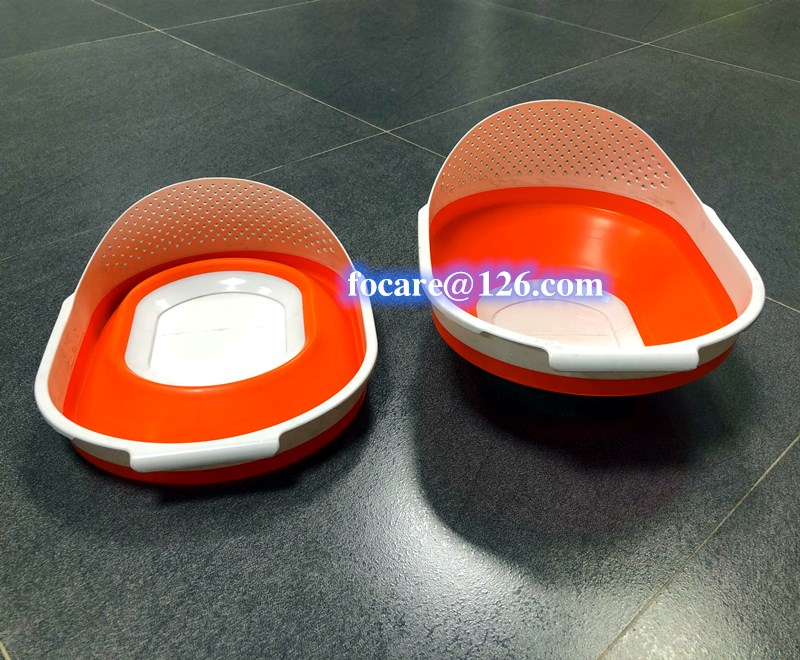 two color kitchen strainer colander bowl mold