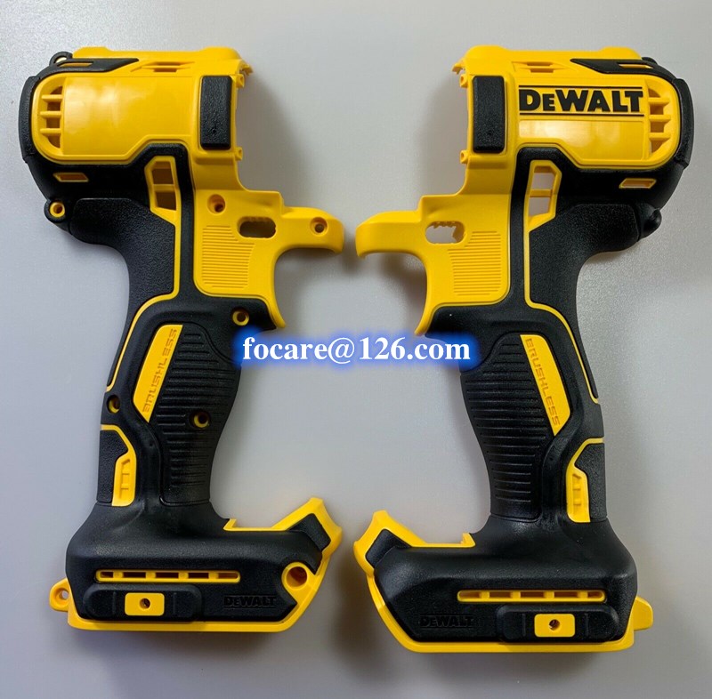 two shot power tools shell bi material injection molding