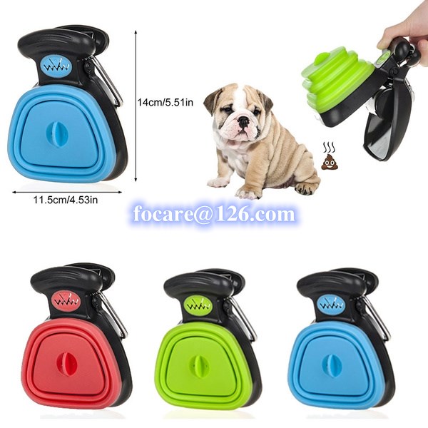 2k collapsible Pet pooper scooper bi material injection mold
