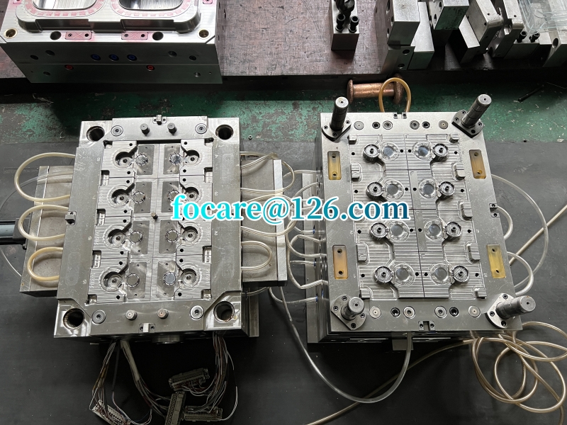 high quality 2k jar flip top lid cap mold making factory in China