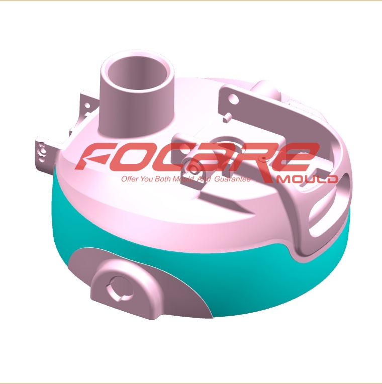 Two color sports large water bottle cap mold making