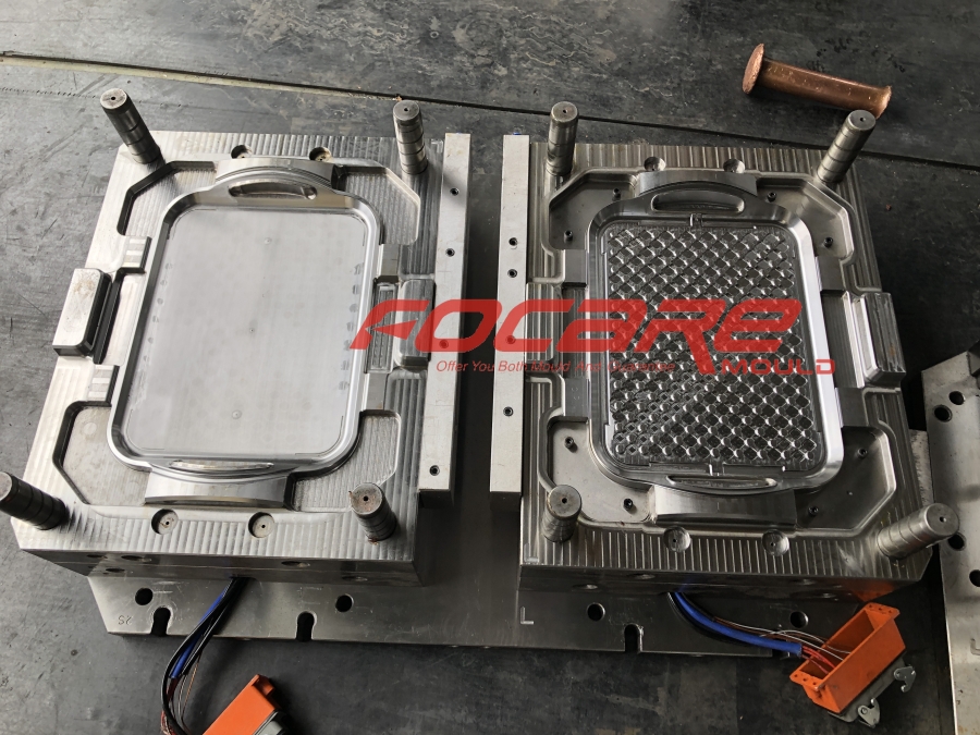 2k non-slip serving plate injection mold supplier – China Reliable ...