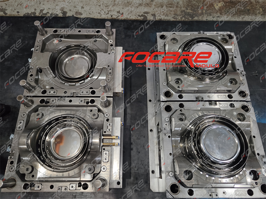 2k collapsible pp/tpe silicone laundry basket mold