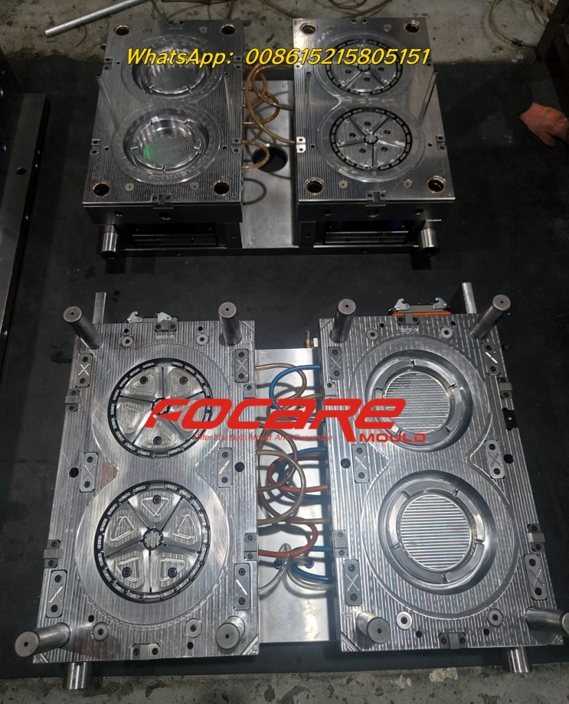 2K baby stroller wheels bi injection mold